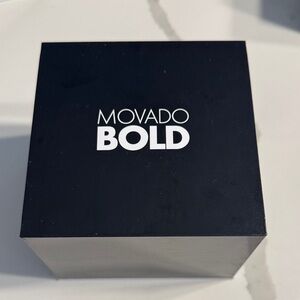 Movado Bold Black Storage Box